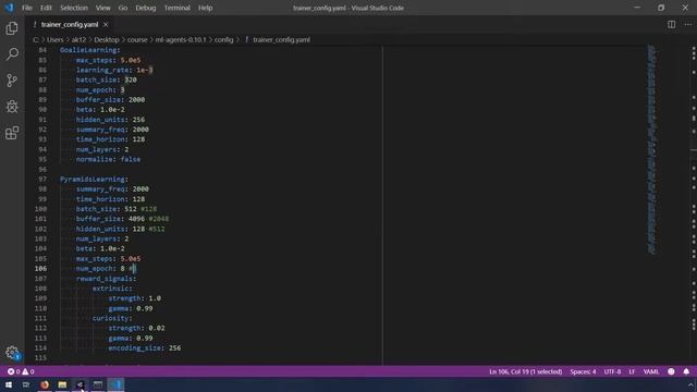 Hyperparameter Tuning for Unity ML-Agents