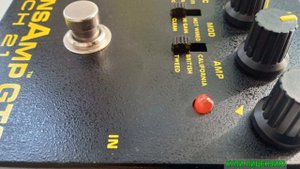 Обзор на Tech 21 Sansamp GT-2 preamp