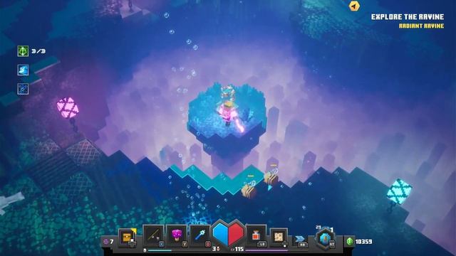 Minecraft Dungeons || Achievement Hunting; Lost Power, Gone Fishin, and Feeling Bubbly || Xbox One смотреть онлайн