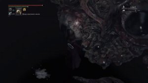 Bloodborne -  Brain of Mensis - Make Contact / Мозг Менсиса, жест "Установить контакт" + руна "Луна