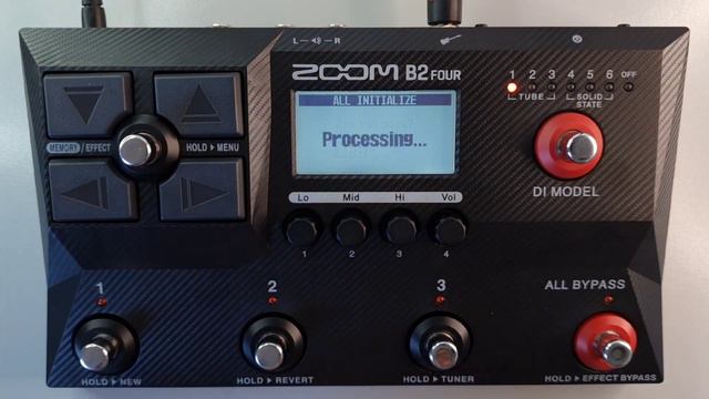 #042 How To Restore To Factory Default Settings ZOOM B2 FOUR смотреть онлайн