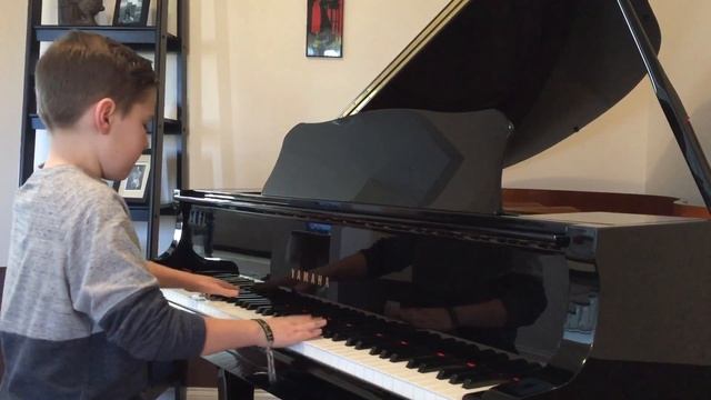 Jake playing Chopin Mazurka No. 5 in B Flat Major, Op. 7 No. 1. смотреть онлайн