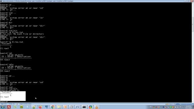 PostgreSQL Psql - Operating System (PART 7 Of 12)