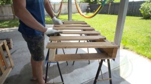 Велопарковка из поддона