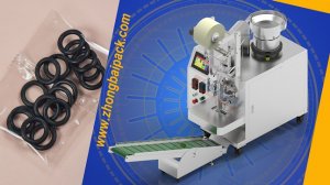 Машина для счета и упаковки уплотнительных колец в пакеты