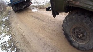 попытка завести газ-66