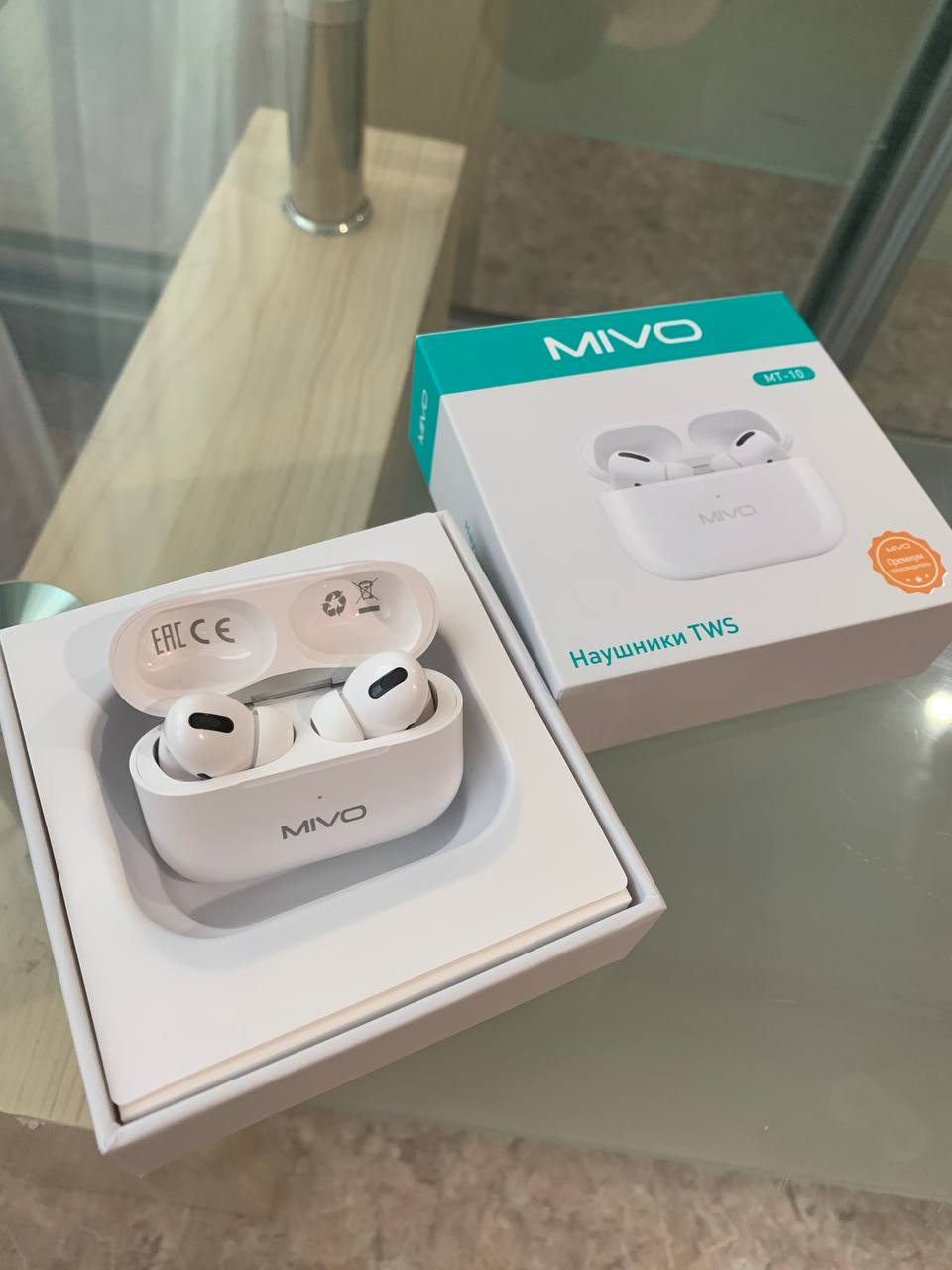 Беспроводные Bluetooth наушники MIVO MT10 смотреть онлайн