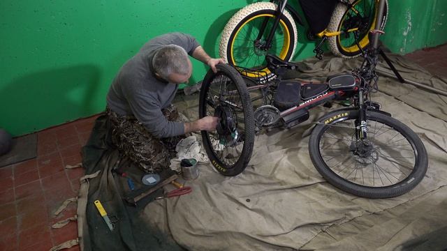 Техническое обслуживание электровелосипедов