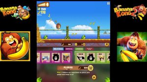 Banana kong vs Banana kong 2 Gameplay
