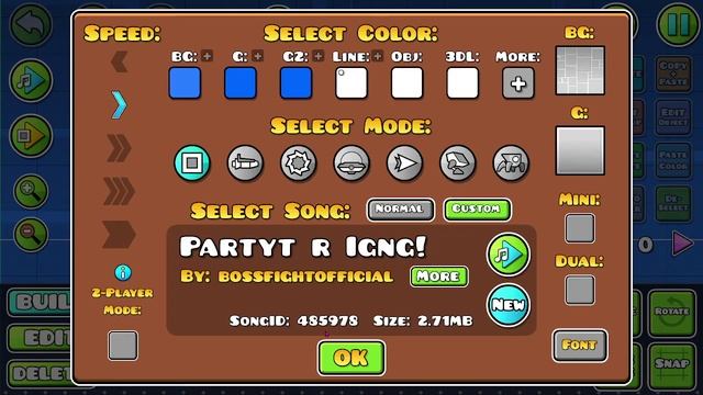 Как вставить в geometry dash свою музыку! смотреть онлайн