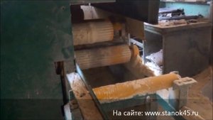 Дисковый многопильный станок СМД-2 тарная модификация (видео)