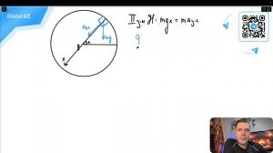 Небольшая шайба массой 10 г скатывается по внутренней поверхности гладкого закреплённого - №31170