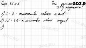 Что узнали, чему научились, стр. 33 № 6 - Математика 3 класс 2 часть Моро
