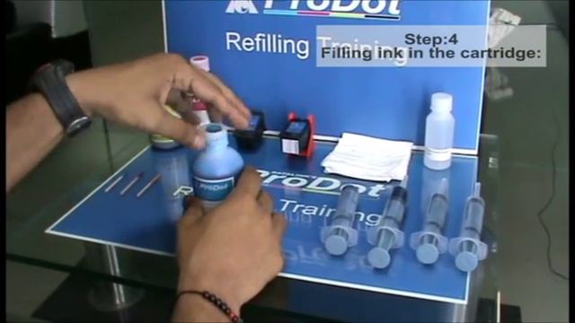 How to refill Canon CL811/CL98 inkjet cartridge (English Version) смотреть онлайн