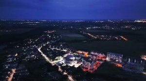 Вечерний полет над Парком Света и Гурьевском | Квадрокоптер в Калининградской области