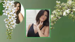 Белая черемуха душистая , щедро зацвела в моем краю