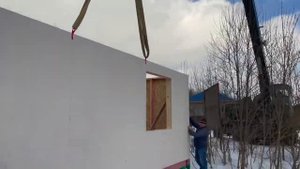 Дом каркасный панельный