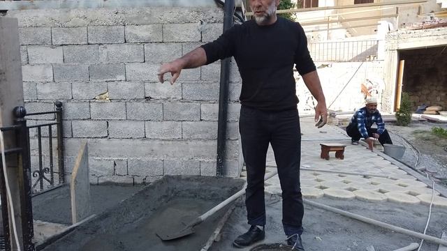 Укладка плитки, во дворе мечети, нижний Инхело смотреть онлайн