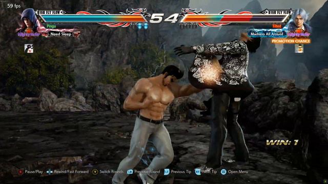 Tekken 7 Kiryu - When your opponent can't stop pressing buttons смотреть онлайн
