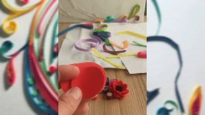 фомарт. картина- ночник из фоамирана. 3D картина с подсветкой мать и детя. стиль квилинг- фом