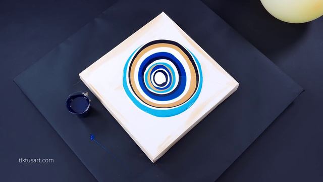 The Magic of Spin Balloon Painting - Incredible Fluid Art Results смотреть онлайн