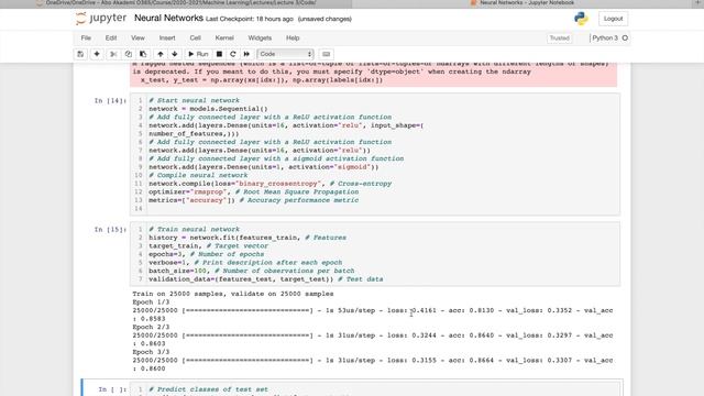 Neural Networks with Python - Hands-on Practice смотреть онлайн