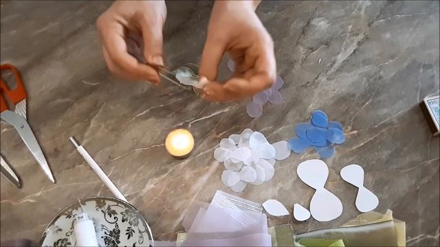 Как сделать красивые цветы из ткани. Создаём красоту своими руками.
