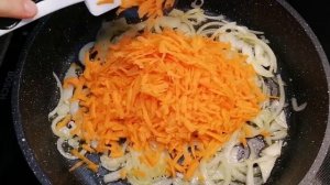 Пророщенная чечевица с морковью и луком