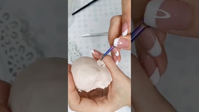 Русалочка. Лепка головы и шеи. смотреть онлайн