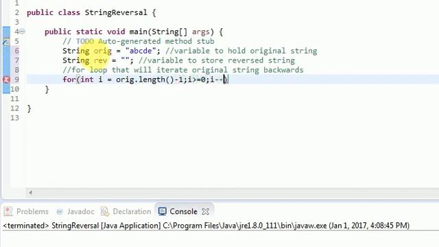 How to reverse a string in java without reverse() api смотреть онлайн