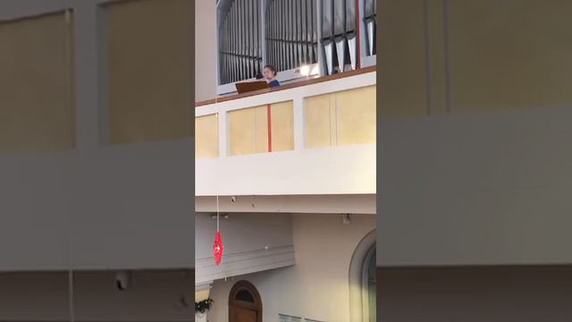 Лютеранская Кирха25.12.21"Аве Мария" И.С.Бах Ш.Гуно. Флейта с Органом. Дария Порошина (флейта). 3 смотреть онлайн