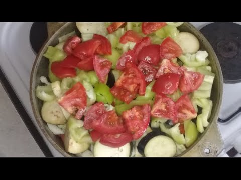 ДЫМЛЯМА из КУРИЦЫ в казане! Думляма томленое мясо с овощами. Очень вкусно..mp4