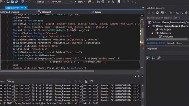 How to Avoid SQL Injection by Using Parameterized Queries in .Net смотреть онлайн