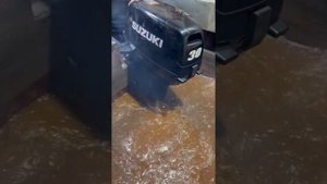 РАБОТА ЛОДОЧНОГО МОТОРА SUZUKI DT 30