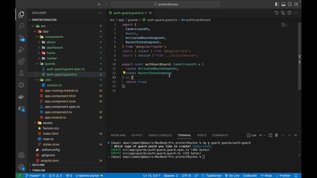 Angular 16 Tutorial - Protect Routes with Auth Guards #19