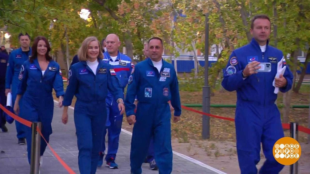 Киноэкипаж покидает гостиницу. Доброе утро. Фрагмент выпуска от 05.10.2021
