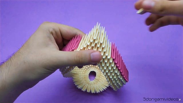 How to make a 3D origami Swan Basket смотреть онлайн