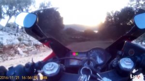 honda cbr 600f4i Sport в условиях бездорожья