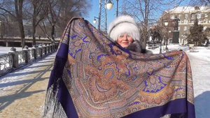 Прогулки в ВУ и БН 14 #павловопосадская#шаль#платок##волшебный#узор#богатая#невеста