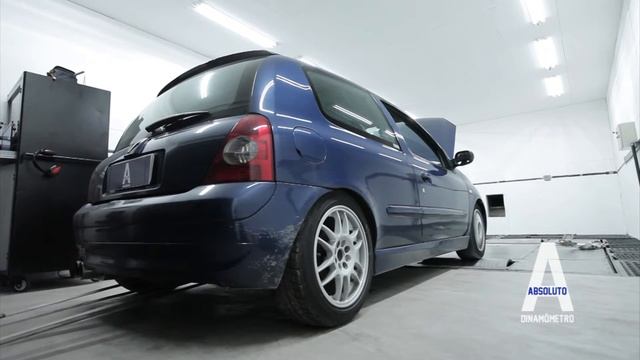 Renault Clio swap 2.0 16v - ABSOLUTO Dinamômetro - 154 whp смотреть онлайн