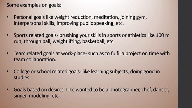 IELTS Cue card Describe a goal that you achieved, which was set by yourself