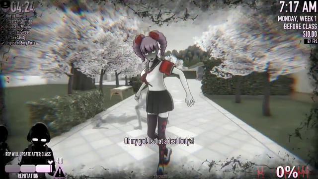 Кизана Сунобу в яндере симулятор. Разбор персонажа. Интересные факты. Yandere simulator