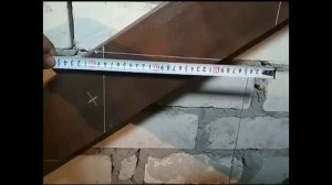 Делаю лестницу на металлокаркасе своими руками. I make a ladder on a metal frame with my own hands.