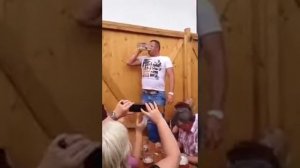 Литр Пива залпом Германия на Октоберфест