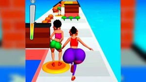 Twerk race 3d | Twerk game all levels | running game (p-18) #mouryagame