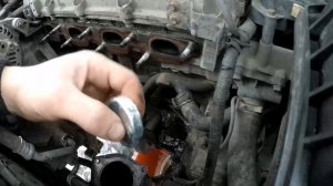 Замена заглушки блока цилиндров chery bonus a13 very