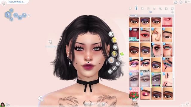 GOTH | Sims Based On Different Aesthetics | + CC List смотреть онлайн