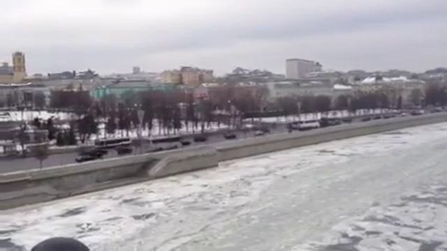 Зима. Река-Москва. Софийская набережная. / Winter. Moskva river. Sophia embankment. смотреть онлайн