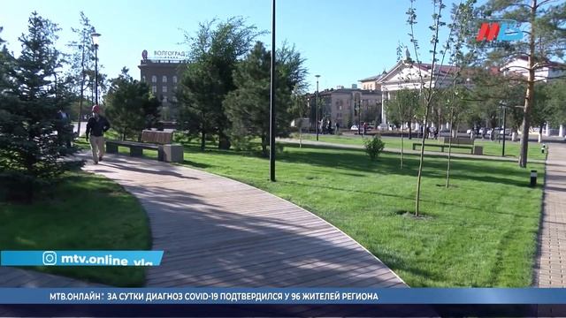 Новое место для прогулок появилось в самом центре Волгограда