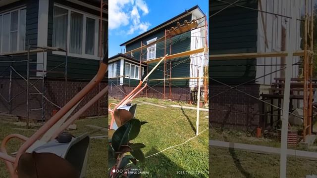 отделка фасада фиброцементным сайдингом смотреть онлайн